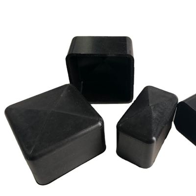 kaufen 2 Zoll Quadratrohr Pvc Gummi Endkappen für Quadrat Stahlrohr außerhalb Strut Kanal online manufacture