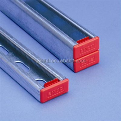 kaufen 1 5 8 Unistrut Endkappen Weiß Strut Kunststoff Endkappe 25 mm 48 mm online manufacture