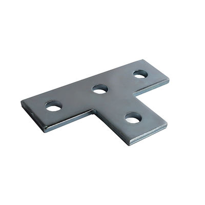 kaufen 4 Löcher Flach gerade Stützhalter Unistrut Schraube Nuss Stempelplatte Steckverbinder L T-förmig online manufacture