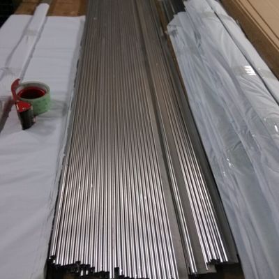 kaufen Custom 316 Edelstahl Profil Flat mit Schutzfilm 2,5m Länge online manufacture