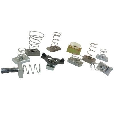 Qualität  Carbon Steel M10 M12 Spring Wing Nut for Channel Steel Fabrik